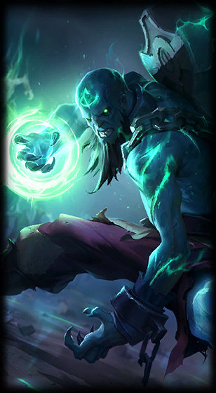 Zombie Ryze loading screen from the Classic client