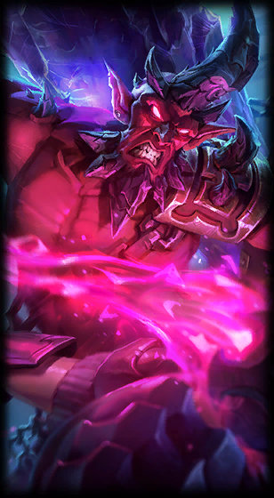 Dark Crystal Ryze loading screen from the Classic client