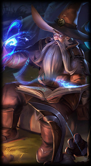 Ryze Whitebeard loading screen from the Classic client