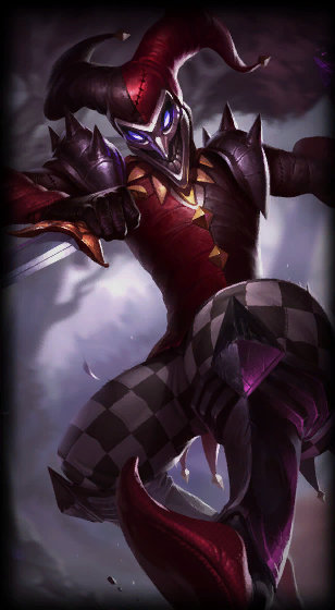 Shaco loading screen from the Classic client