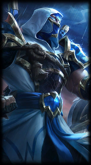 Shockblade Shen loading screen from the Classic client