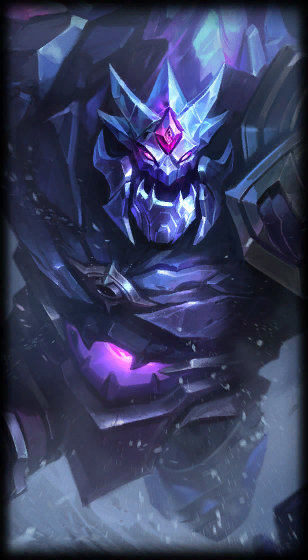 Blackfrost Sion loading screen from the Classic client