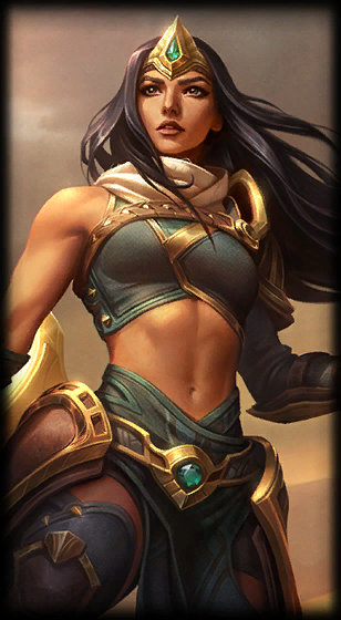 Sivir loading screen from the Classic client