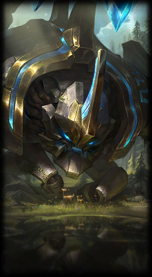 Earthrune Skarner loading screen from the Classic client