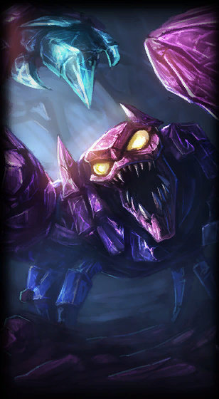 Classic Skarner loading screen from the Classic client
