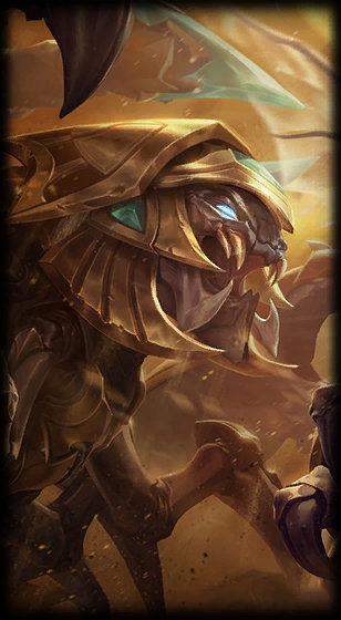 Guardian of the Sands Skarner loading screen from the Classic client