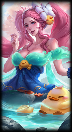 Spirit Blossom Springs Sona loading screen from the Classic client