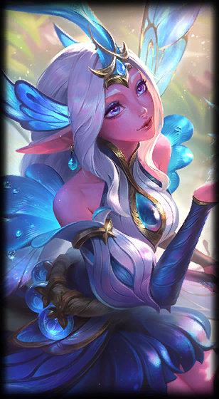 Faerie Court Soraka loading screen from the Classic client