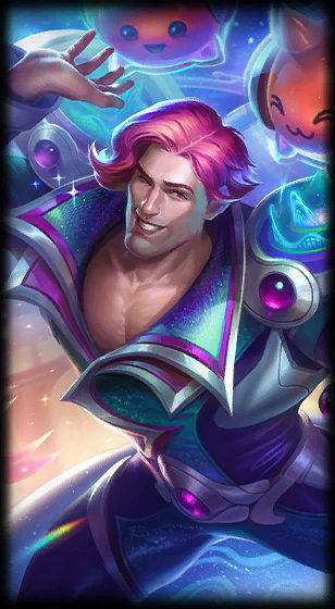 Space Groove Taric loading screen from the Classic client