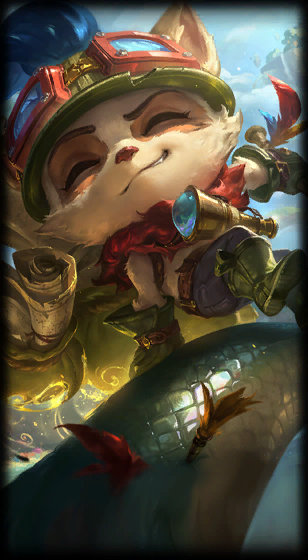 Teemo loading screen from the Classic client