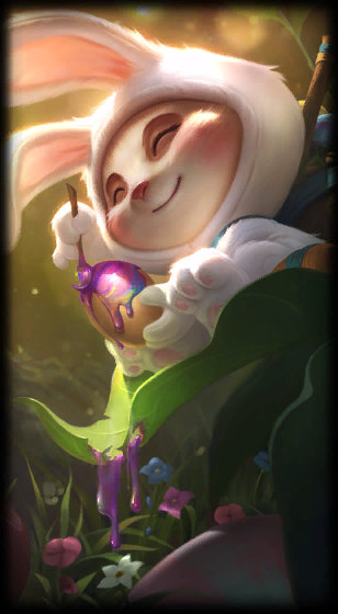 Cottontail Teemo loading screen from the Classic client