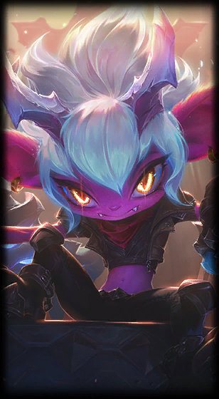 Little Demon Tristana loading screen from the Classic client