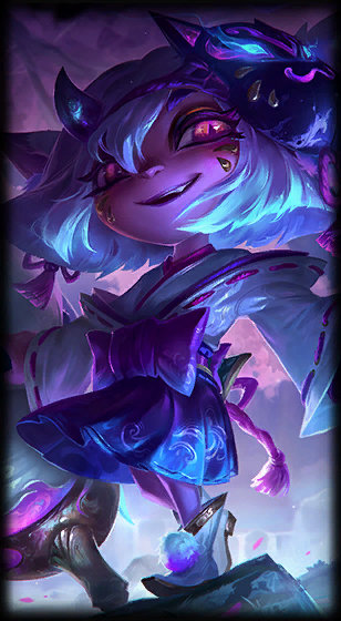 Spirit Blossom Tristana loading screen from the Classic client