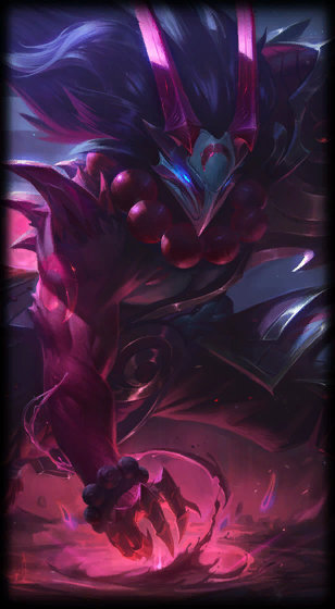 Blood Moon Tryndamere loading screen from the Classic client
