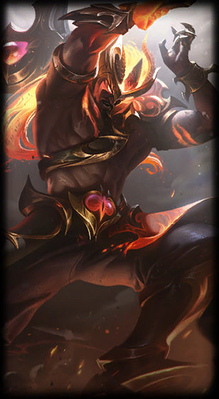 Nightbringer Tryndamere loading screen from the Classic client