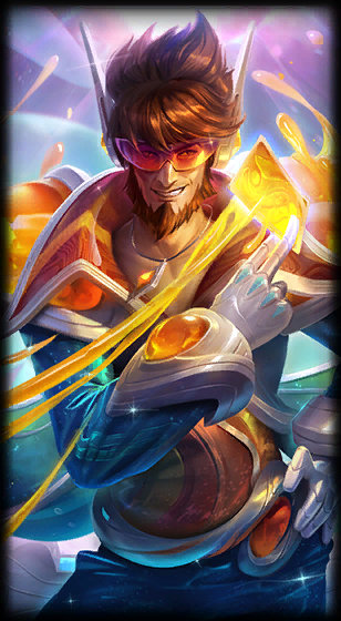Space Groove Twisted Fate loading screen from the Classic client