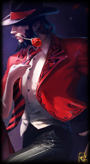 Tango Twisted Fate loading screen from the Classic client