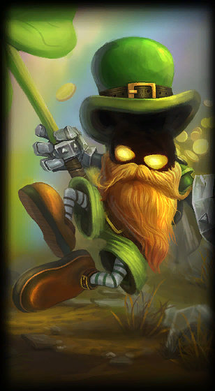 Leprechaun Veigar loading screen from the Classic client