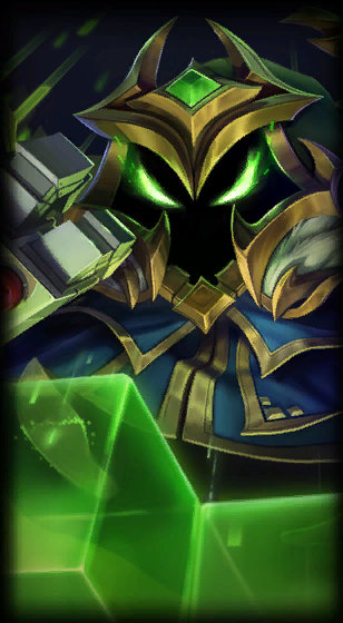 Final Boss Veigar loading screen from the Classic client