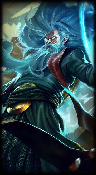 Zilean loading screen from the Classic client
